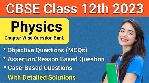 Cbse Class 12 Physics 2023 Mcqs Ar And Case Based Questions With Solution Maths And Physics