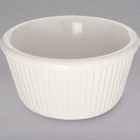 Carlisle S29160 4 Oz Cobalt Blue Fluted Melamine Ramekin 48 Case