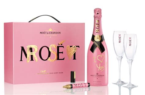 Luxury Life Design Personalized Rosé Impérial By Moët And Chandon For