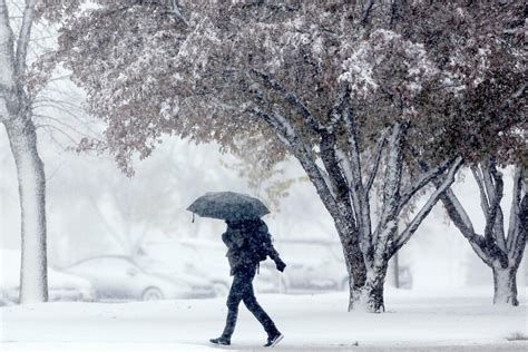 Snowfall Set To Break Records For October Winter Weather Grand Forks