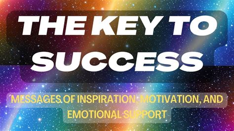 Optimism The Key To Success Messages Of Inspiration Motivation And