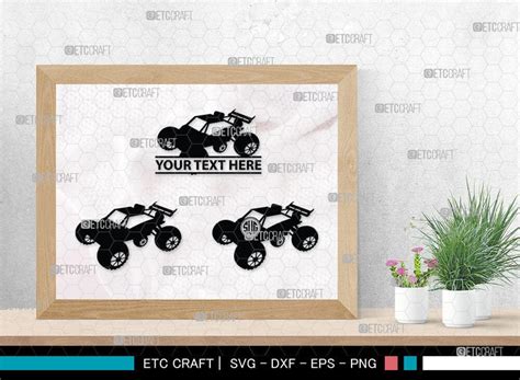 Rc Car Monogram Rc Car Silhouette Racing Car Svg Rc Car Svg Race Car Svg Sports Car Svg