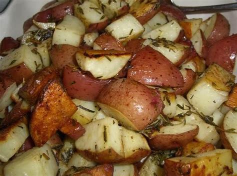 Mayonnaiseroasted Potatoes Recipe Just A Pinch Recipes