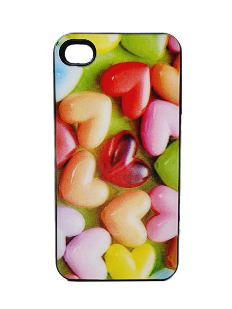 Etui Pokrowiec Plecki Do Apple IPhone 4 4S Efekt 3D Hologram Serce