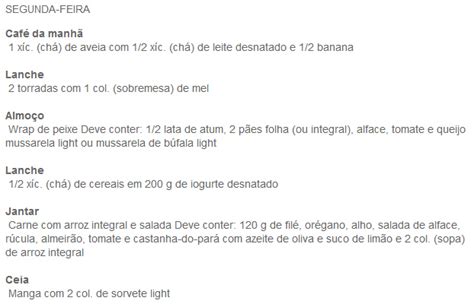 Cardápio Para Uma Dieta De 1500 Calorias Emagrecimento Revelado