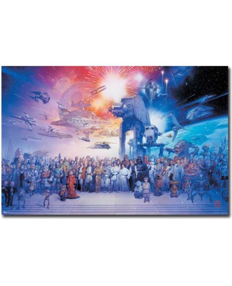 Star Wars Galaxy Poster