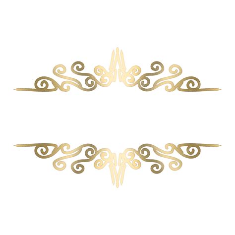 Borda De Quadro De Luxo De Banner De Texto Dourado Png Dourado