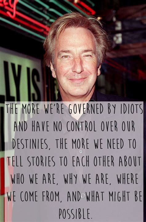 13 Of The Most Beautiful And Moving Things Alan Rickman Ever Said