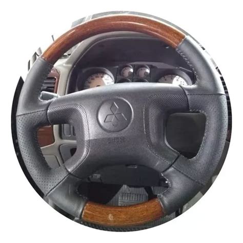 Capa De Volante Costurada Pajero Full Em Couro Leg Timo Parcelamento