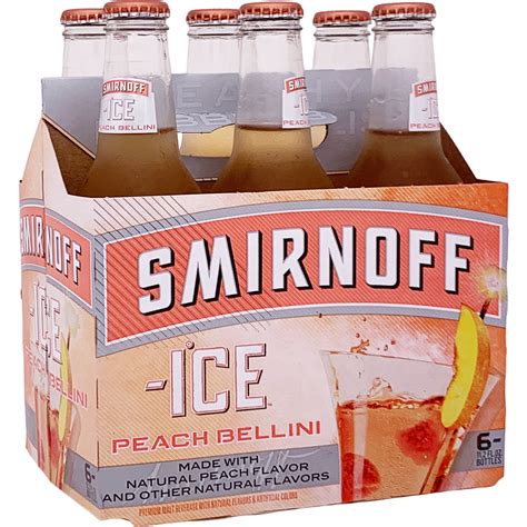 Smirnoff Ice Peach Bellini | ZippySip