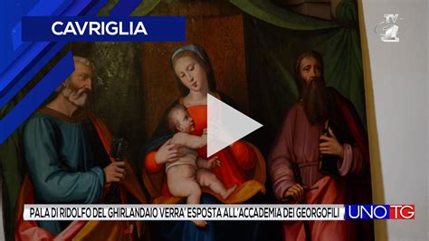 La pala di Ridolfo del Ghirlandaio verrà esposta all Accademia dei