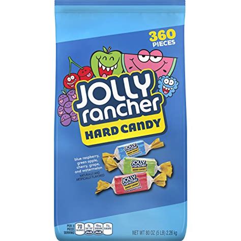 Jolly Rancher Hard Candy Assorted 5 Pound Bulk Candy Wantitall