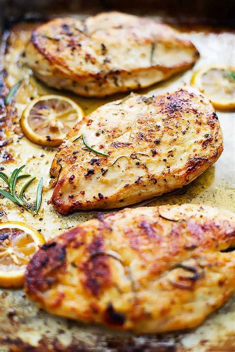 Oven Baked Lemon Chicken Creme De La Crumb