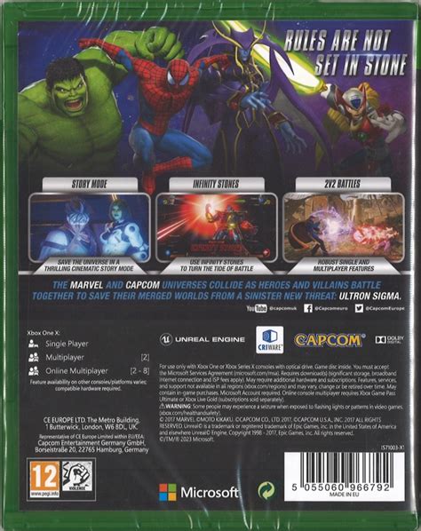 Marvel Vs Capcom Infinite Pleng Xone Gamefinitypl