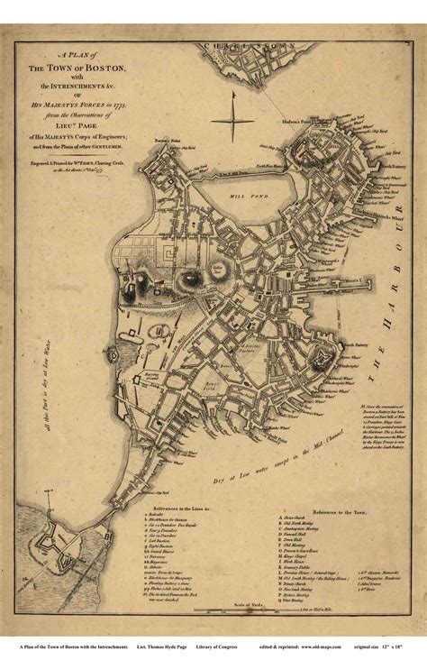 Old Maps of Boston