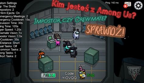 Kim Z Among Us Jeste Impostor Czy Crewmate Samequizy