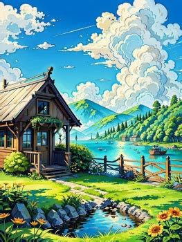 Solve Lakeside Cabin Jigsaw Puzzle Online With Pieces