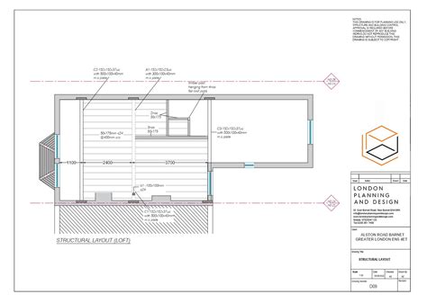 Dormer Loft Conversion Building Regulations Drawings North London