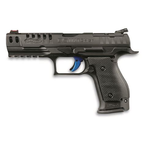 Walther Ppq M Q Match Steel Frame Semi Automatic Mm Barrel