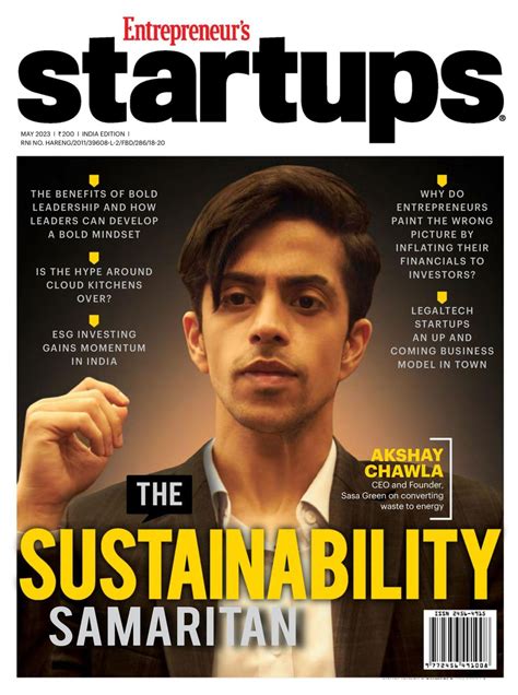 Get Digital Access To Entrepreneur Magazine Startups May 2023 Issue