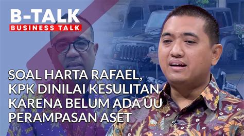 Heboh Rafael Pajak Kpk Dinilai Kesulitan Karena Belum Ada Uu