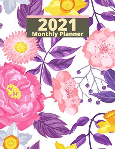 2021 Monthly Planner Plan Ahead Planner 2021 By 2021 Monthly Planner