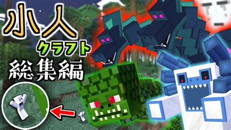 【マインクラフト】小人になって黄昏の森の世界を生き抜く 総集編・一気見【マイクラ】 Youtube