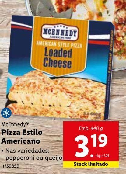 Promo O Pizza Mcennedy Em Lidl