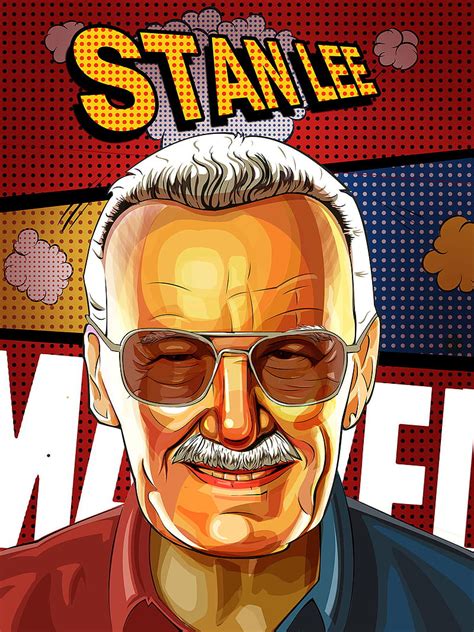 720p Free Download Stan Lee Pop Art Stan Lee Marvel Comics Hd