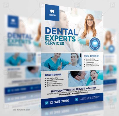 Cosmetic Dentistry Promotional Flyer Psdpixel