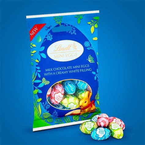 Lindt Easter Gold Bunny Milk And White Chocolate Mini Eggs Ocado