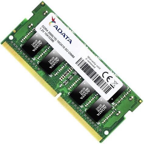 Memoria Ram DDR4 Sodimm Adata 2666MHz 4GB PC4 21300 AD4S26664G19 SGN