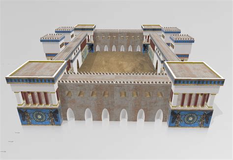 Palace Of Sennacherib 3D Model - TurboSquid 2009313