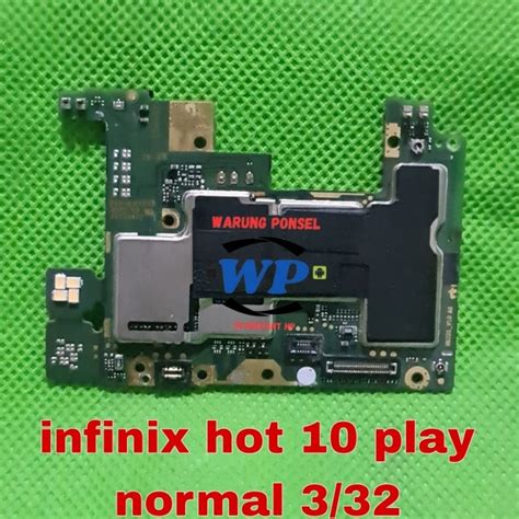 Jual MESIN INFINIX HOT 10 PLAY HIDUP NORMAL TINGGAL PAKAI RAM 3 32