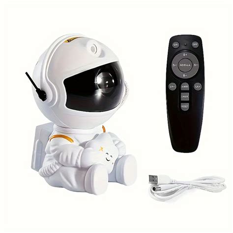 1pc Astronaut Star Projector Star Night Light Projector Temu United