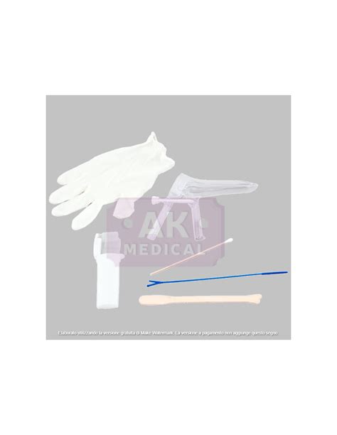 Kit Per Pap Test Monouso Sterile Misura Media