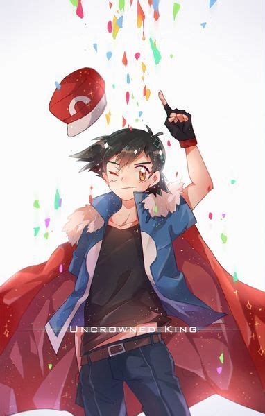 This Is An Ash Ketchum Fan Art From The Pokémon Anime Credits Are