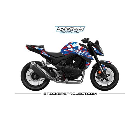 Hornet 750 HRC Camo 2023 Graphic Kit Stickers Project Https