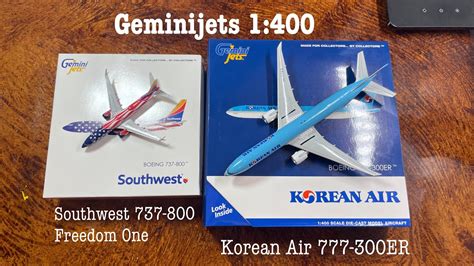 Geminijets Double Model Unboxing And Review Youtube