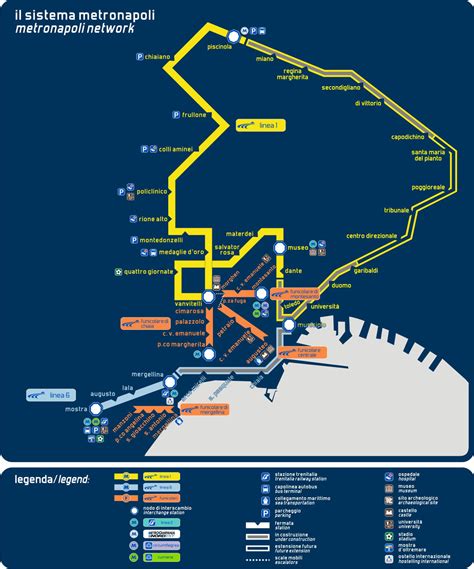 Naples Metro Map (napoli) - Mapsof.Net