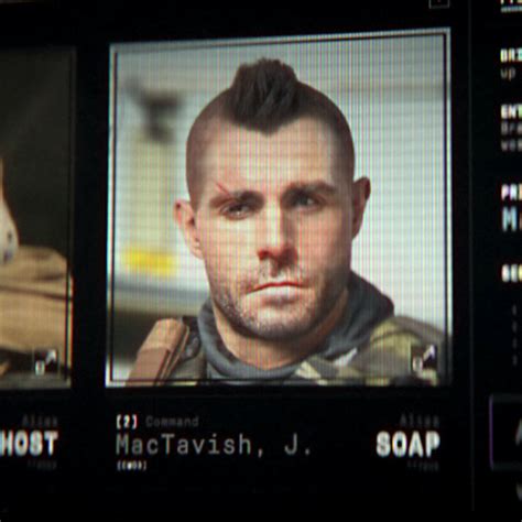 Sgt John “soap” Mactavish Call Of Duty Call Of Duty World Call Off