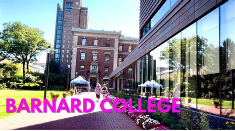 Barnard College Of Columbia University Campus Tour New York Usa