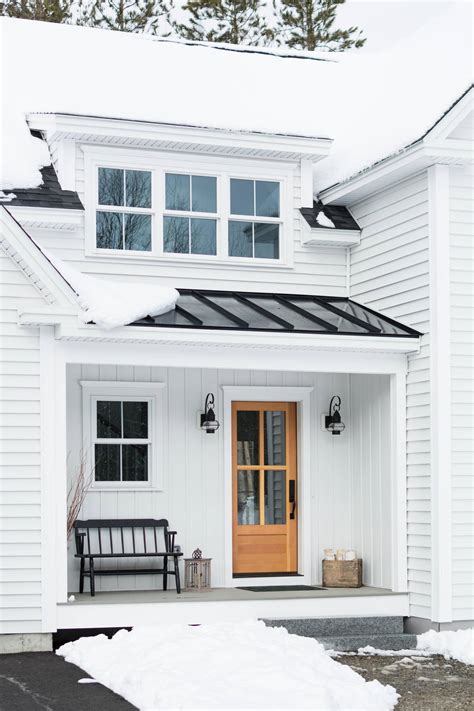 Transform Your Home's Look with White Vinyl Siding and Wood Shutters ...