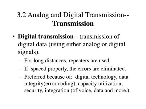 PPT Chapter 3 DATA TRANSMISSION PowerPoint Presentation Free