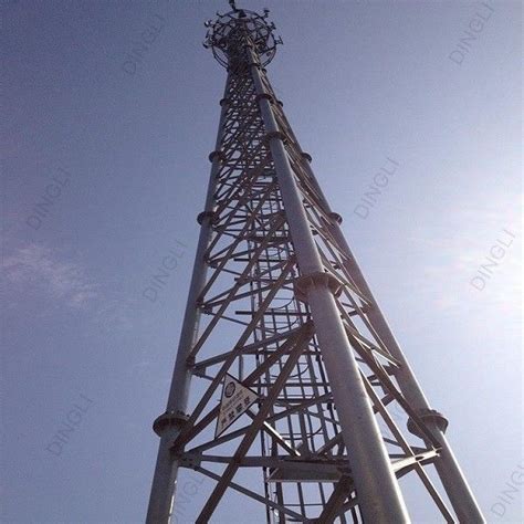 Hot Dip Galvanized Steel Lattice Angle Steel Tower Tubular Telecom Tower