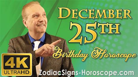 December 25 Zodiac Horoscope And Birthday Personality December 25th