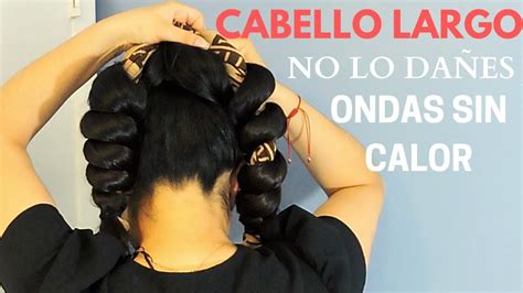 Mas Facil Y Sin DaÑar El Cabello Ondas Sin Calor Rizos Waves