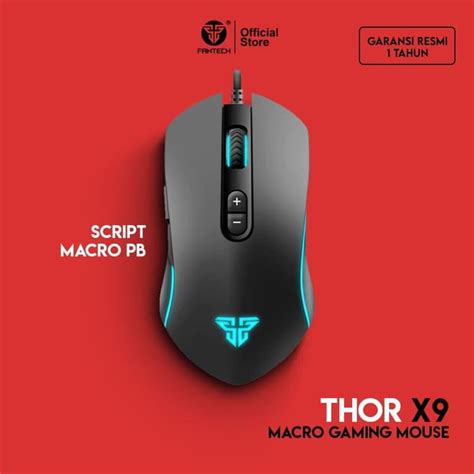 Jual Fantech Thor X9 Gaming Mouse Shopee Indonesia