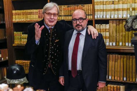 Sangiuliano Scarica Il Suo Vice Sgarbi Dopo Gli Insulti E Le