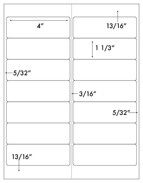 Steadfast Die Cut Label Template Sf3180 Steadfast Paper